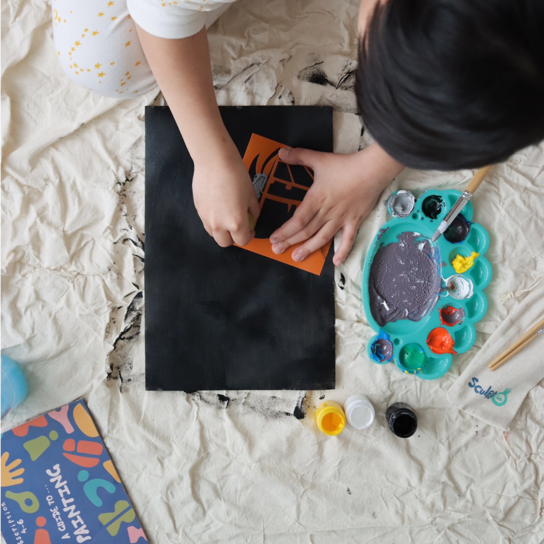 Sculpd Kids Painting Craft Kit 4-6 Years